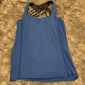 Lululemon Wild Tank size 6 in blue